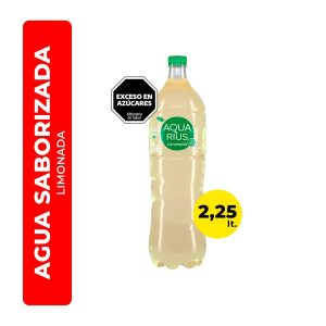 AGUA SABORIZADA AQUARIUS LIMONADA 2,25L