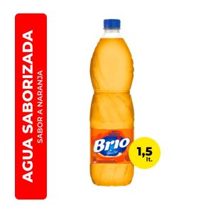 AGUA SABORIZADA BRIO NARANJA 1,5L
