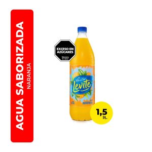 AGUA SABORIZADA LEVITE NARANJA 1,5L